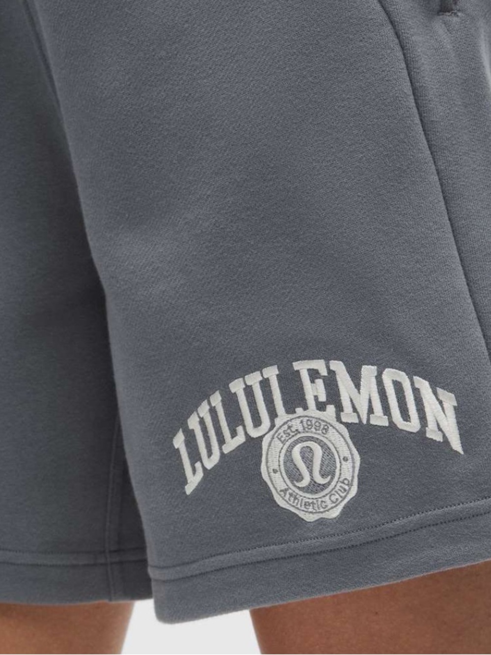 Lululemon Scuba Graphic Shorts 
Solar Grey 
Size Large